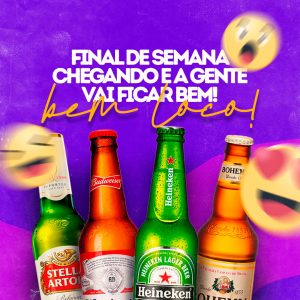 Distribuidora Social Media Bar Dia De Ficar Bem LoucoSocial Media