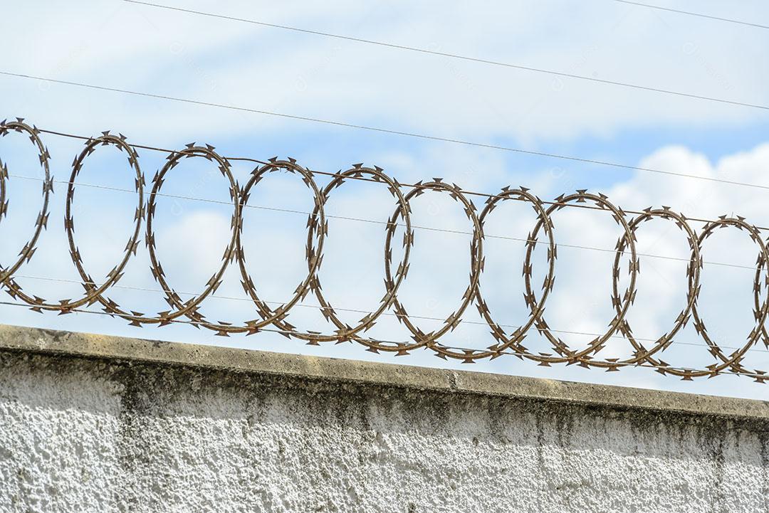 Foto Cerca Eletrificada Amplamente Utilizada Brasil Imagem JPG