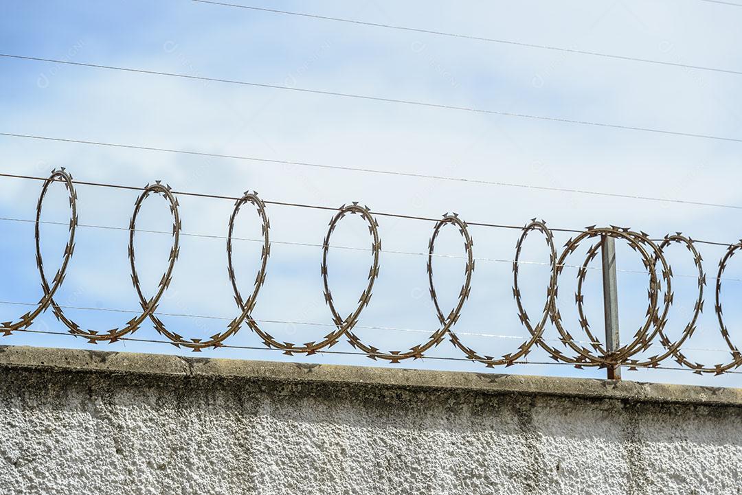 Foto Cerca Eletrificada Amplamente Utilizada Brasil Imagem JPG