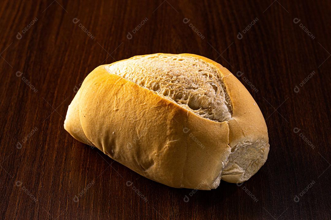 Foto Comida Pão Francês Encima Mesa Imagem JPG
