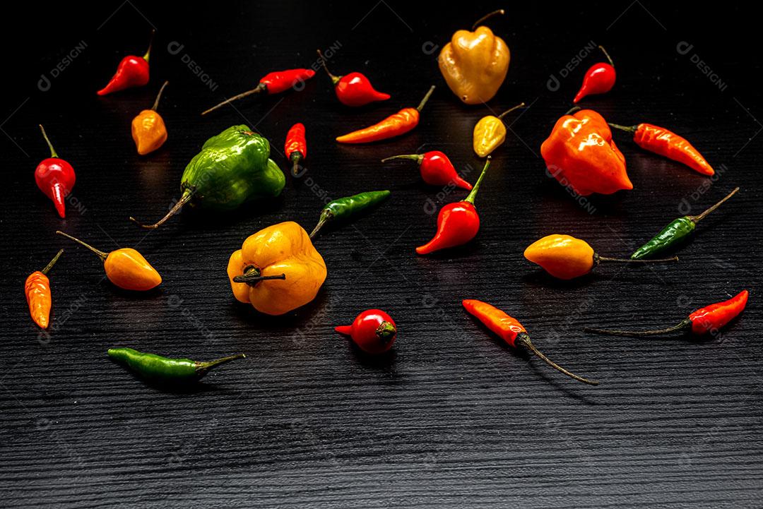 Foto Alimento Pimenta Tempero Vegetais Imagem JPG