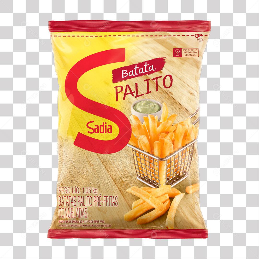 Batata Palito Sadia Congelada 1,05kg PNG Transparente