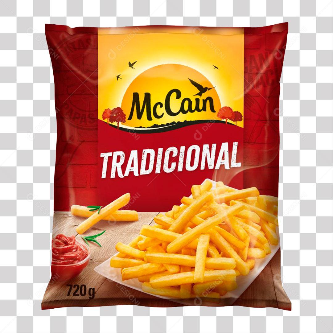 Batata Mccain Tradicional Palito 720g PNG Transparente