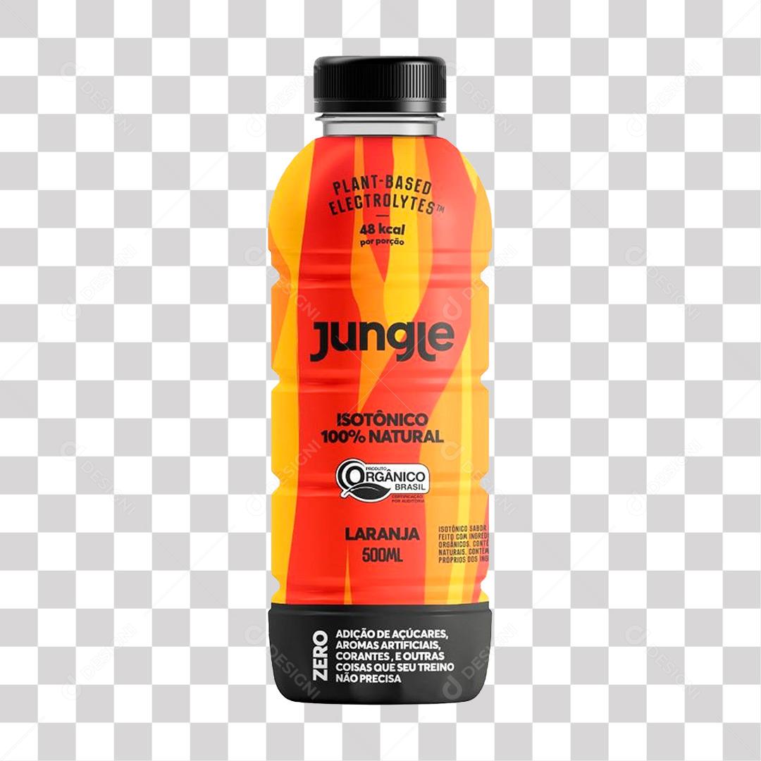 Bebida Isotônica Jungle Laranja 500Ml PNG Transparente