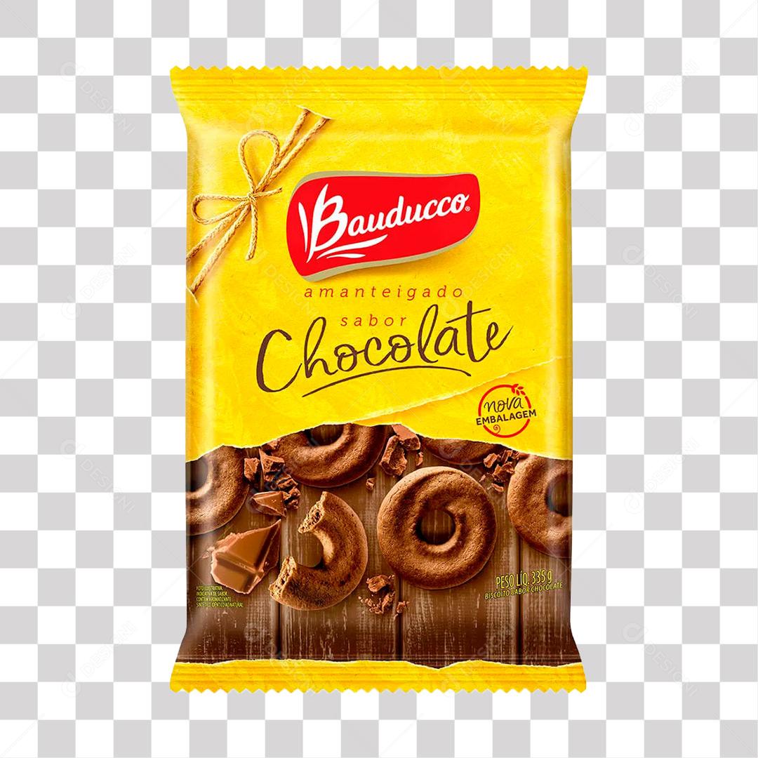 Biscoito Amanteigado Bauducco 335g Leite PNG Transparente