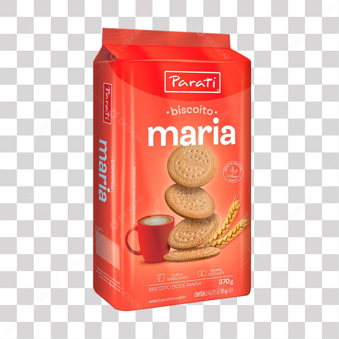 Biscoito Parati Maria 370g PNG Transparente