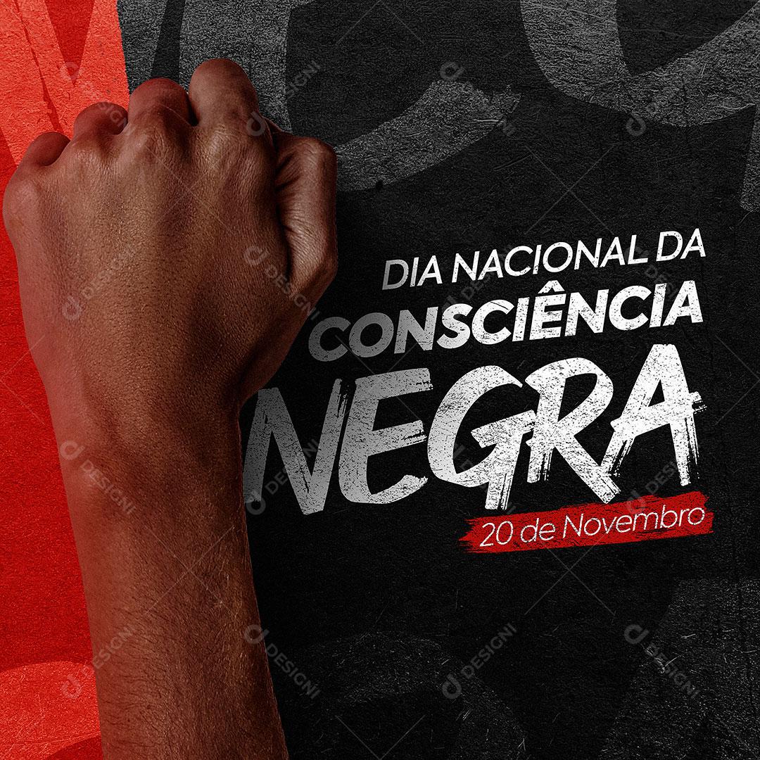 Dia Da Consciência Negra 20 De Novembro Data Comemorativas PSD EditàveL