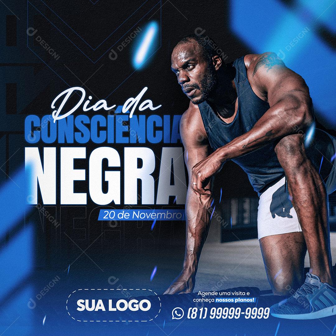 Dia Da Consciência Negra Datas Comemorativas PSD Editável