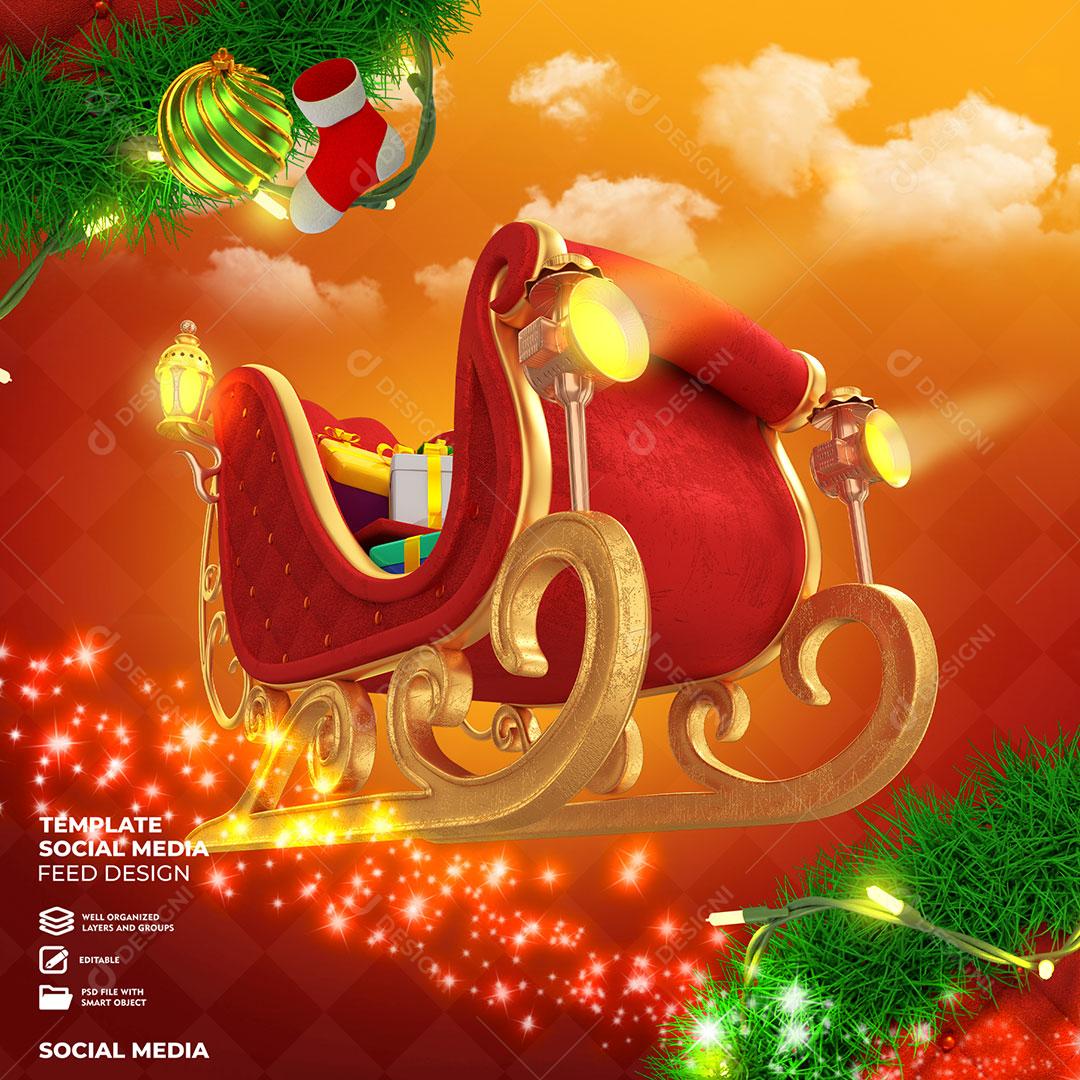 Social Media Natal Nascimento De Jesus Data Comemorativa PSD Editável