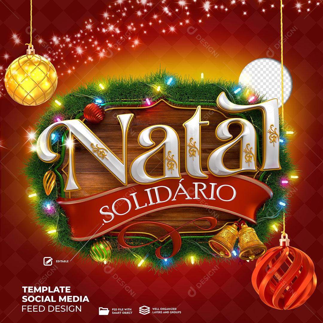 Social Media Feliz Natal Data Comemorativa Nascimento De Jesus PSD Editável