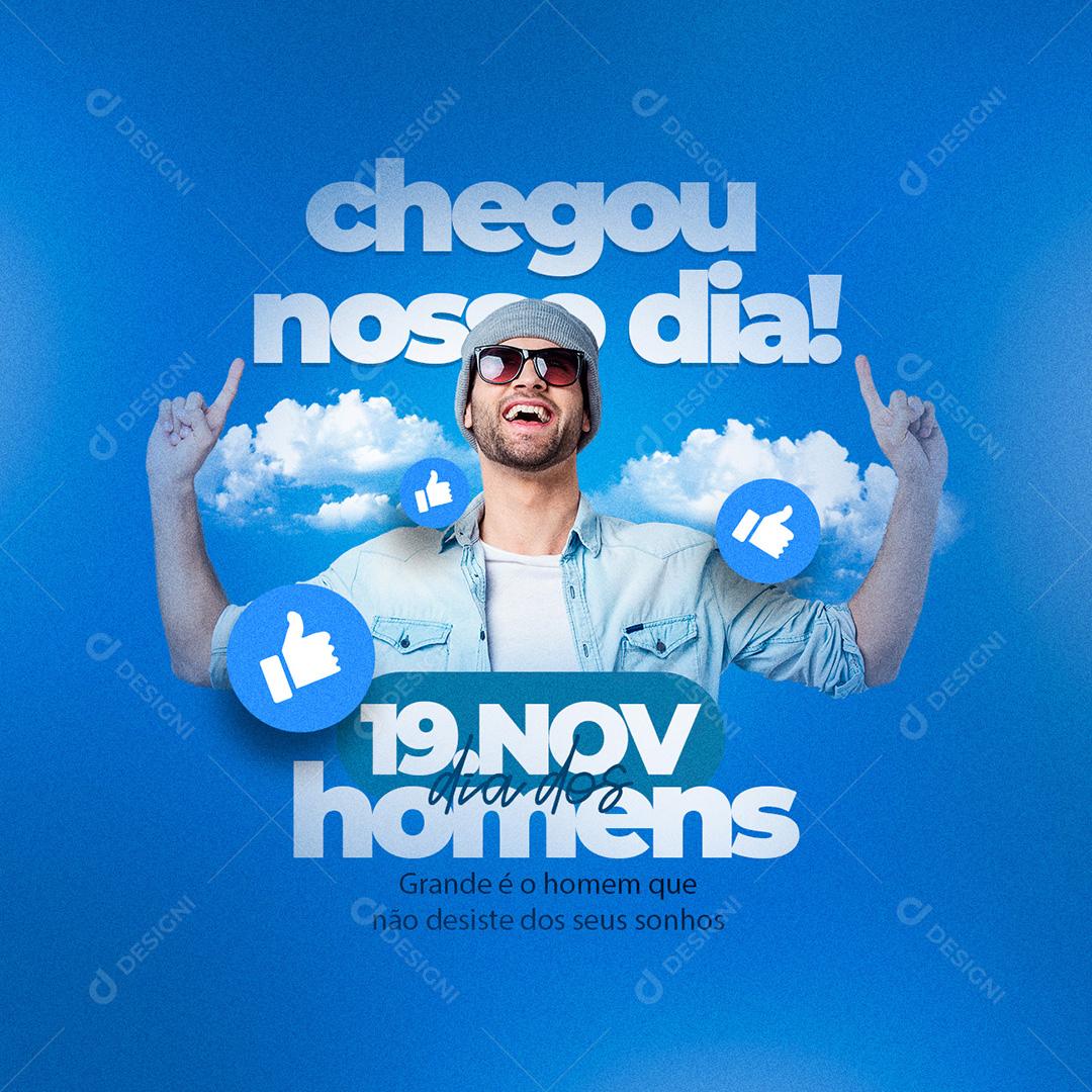 Dia Do Homem Social Media PSD Editável
