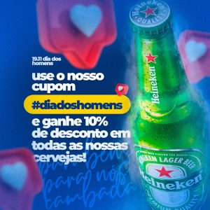 Dia Do Homem Use O Cupom E Ganhe Desconto Social Media PSD Editável