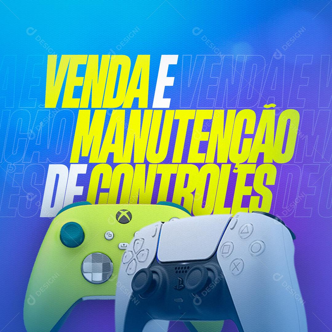 Vendas E Manutenção De Controles De Vídeo Game