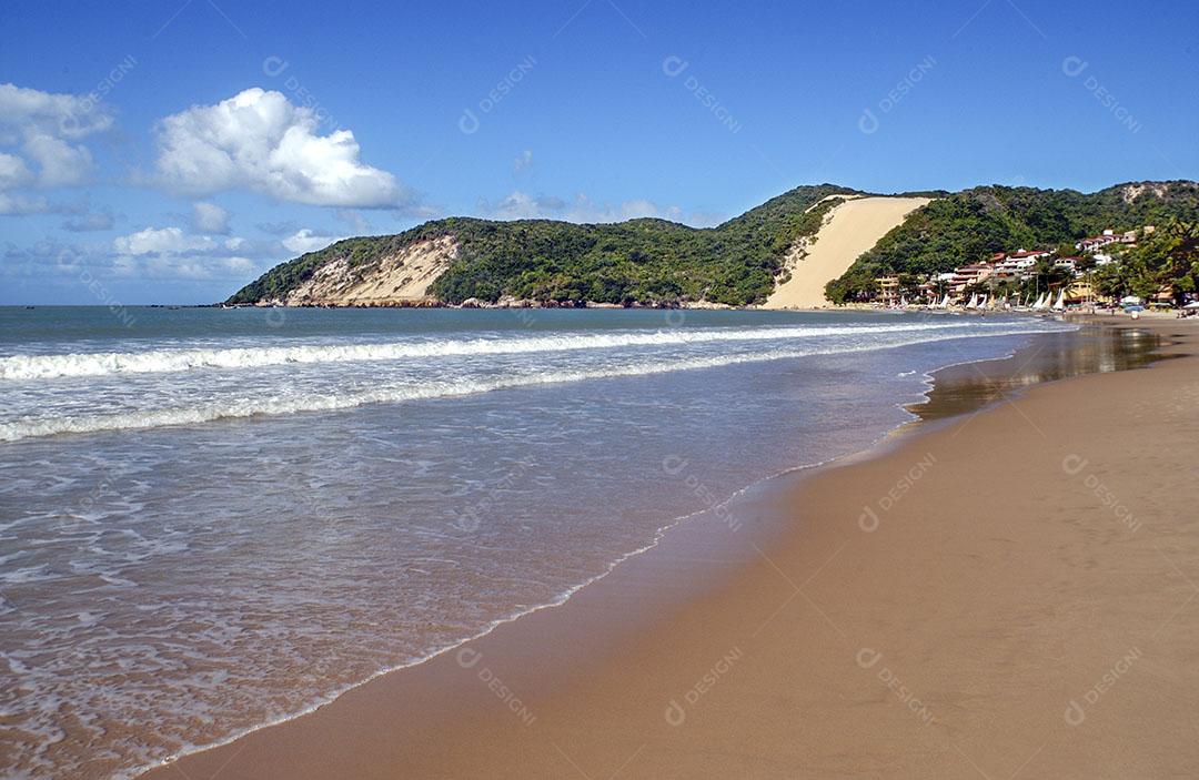 Foto Praia Mar Céu Limpo Praia Pipa Imagem JPG