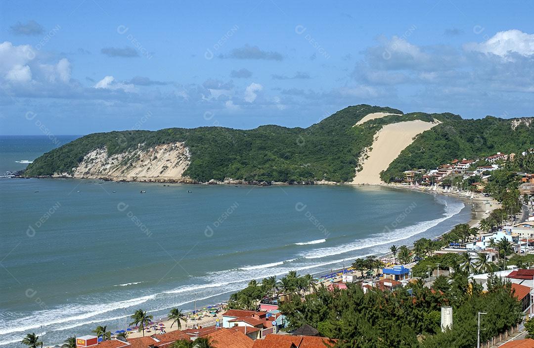 Foto Praia Mar Céu Limpo Praia Pipa Imagem JPG