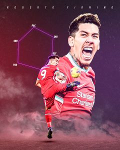 Flyer Jogador de Futebol Roberto Firmino Social Media PSD Editável