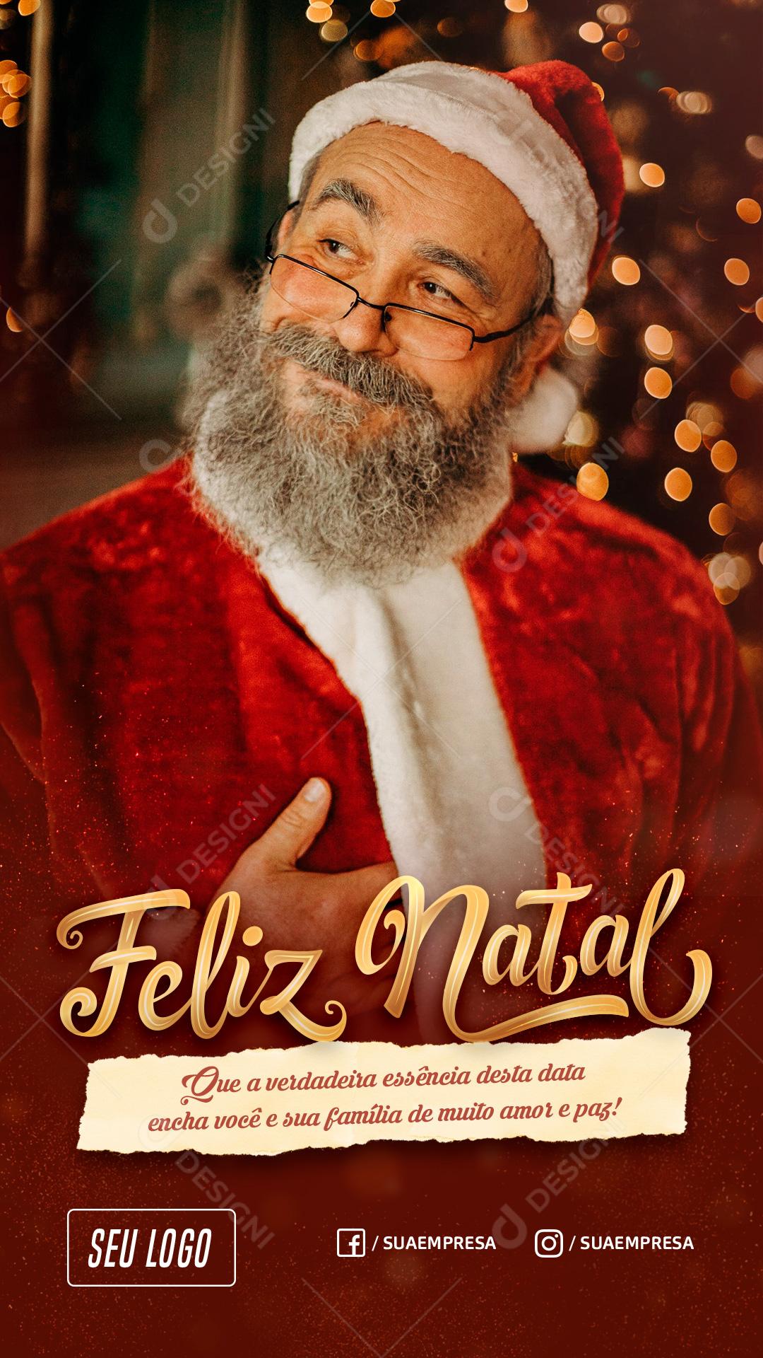 Merry Christmas May Hopes And Dreams Be Renewed This Christmas Social Media Editable PSD