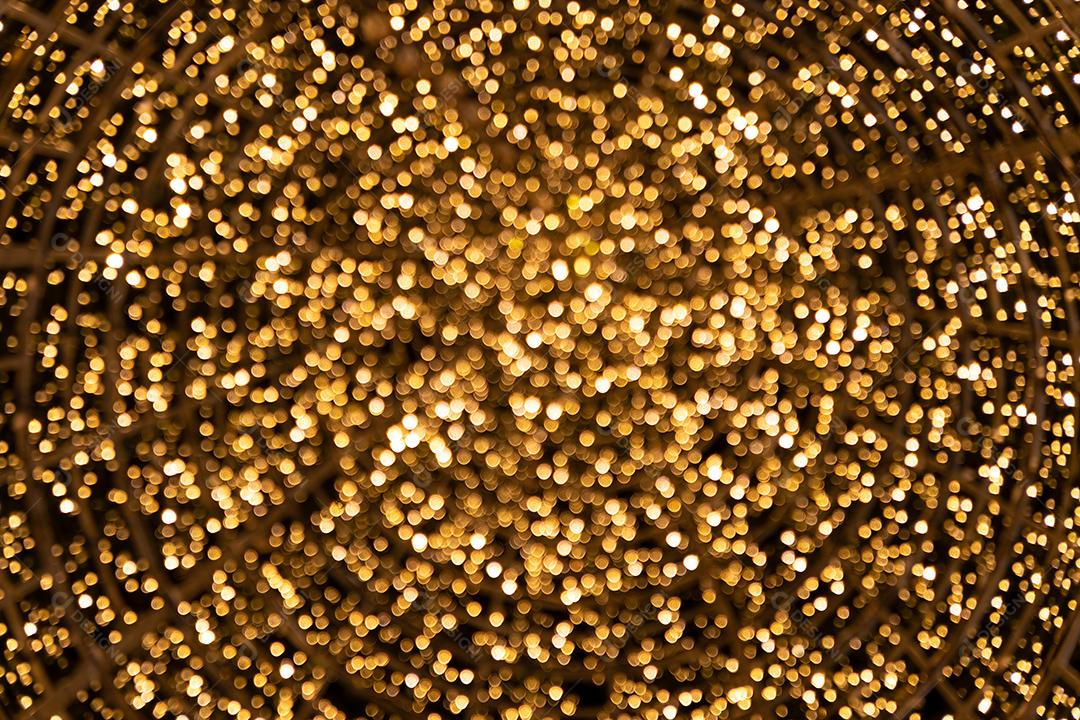 Luz Abstrato Dourado Feliz Ano Novo Imagem JPG