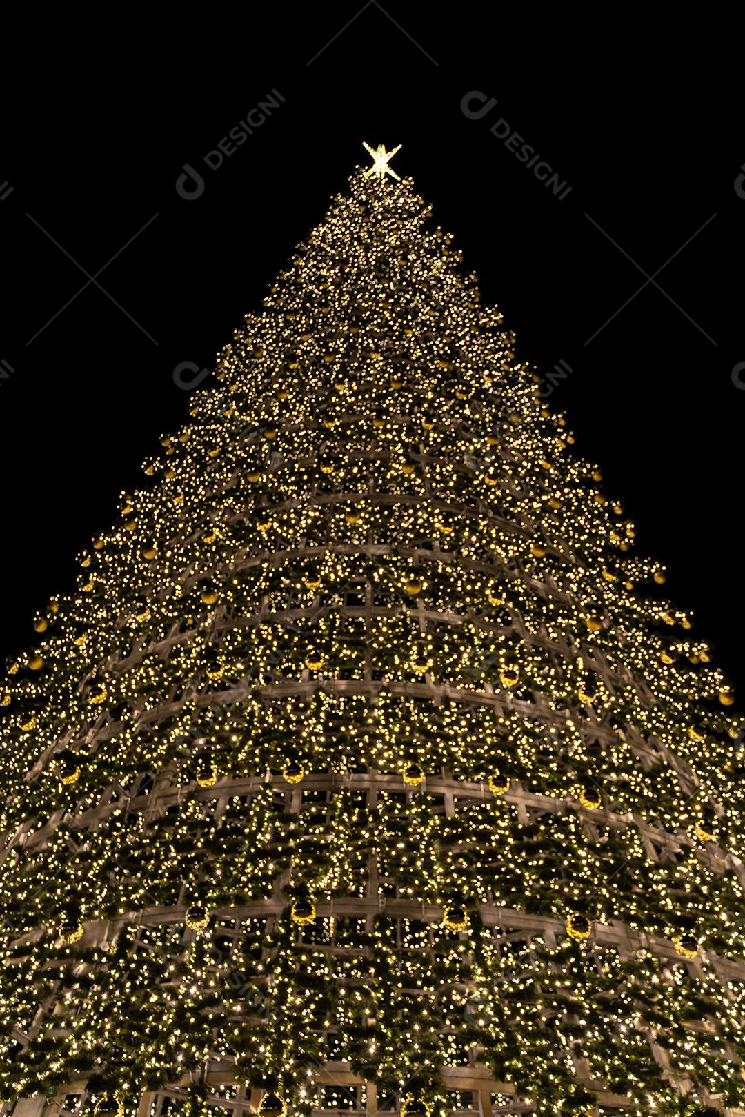 Foto De Pinheiro De Natal Decorado Imagem JPG