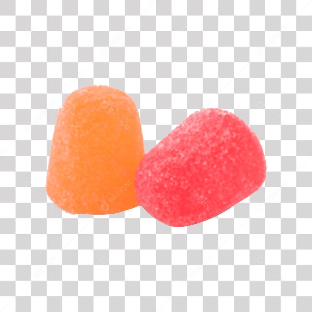 Jujubas Coloridas De Frutas PNG Transparente Sem Fundo