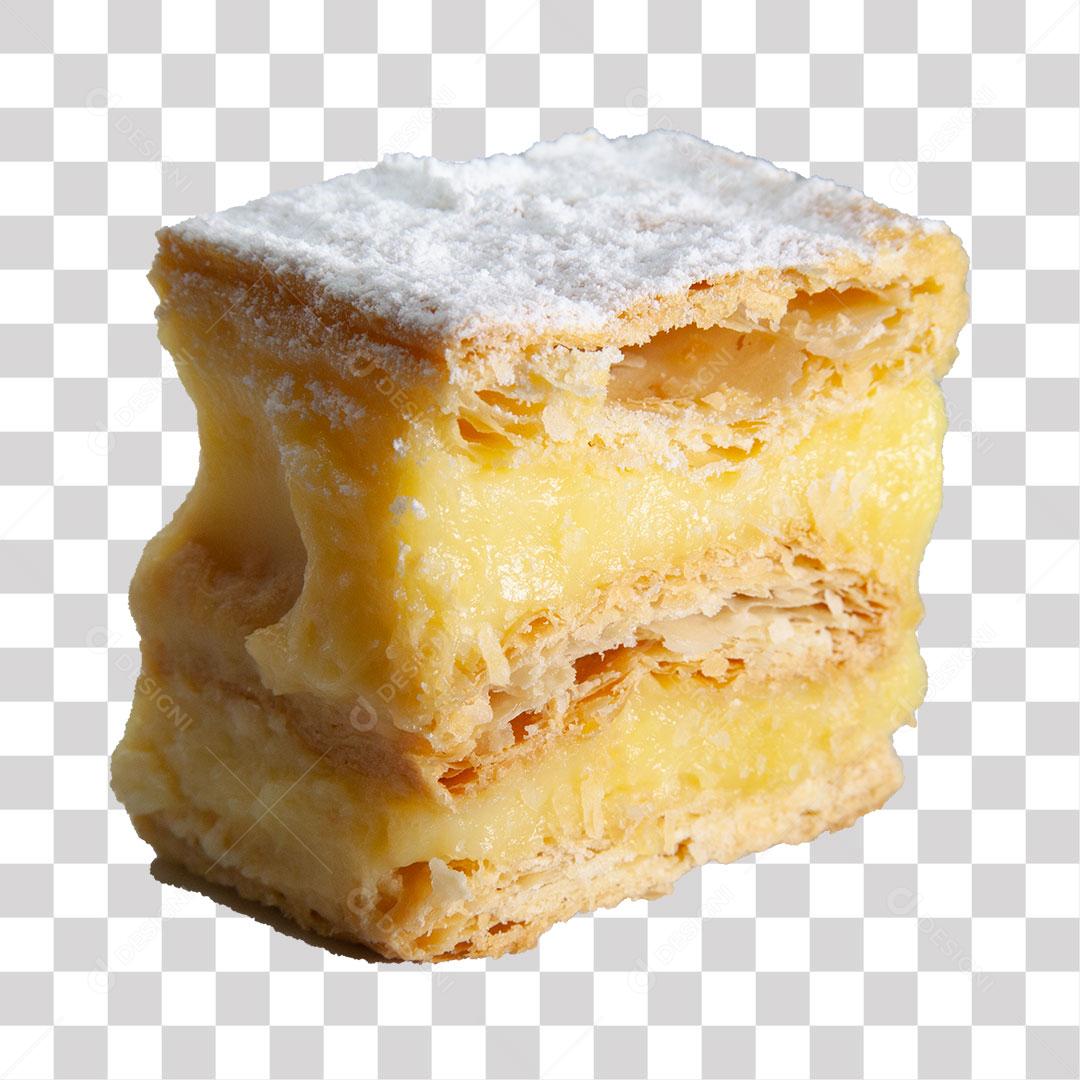 Bolo Doce Com Cobertura PNG Transparente