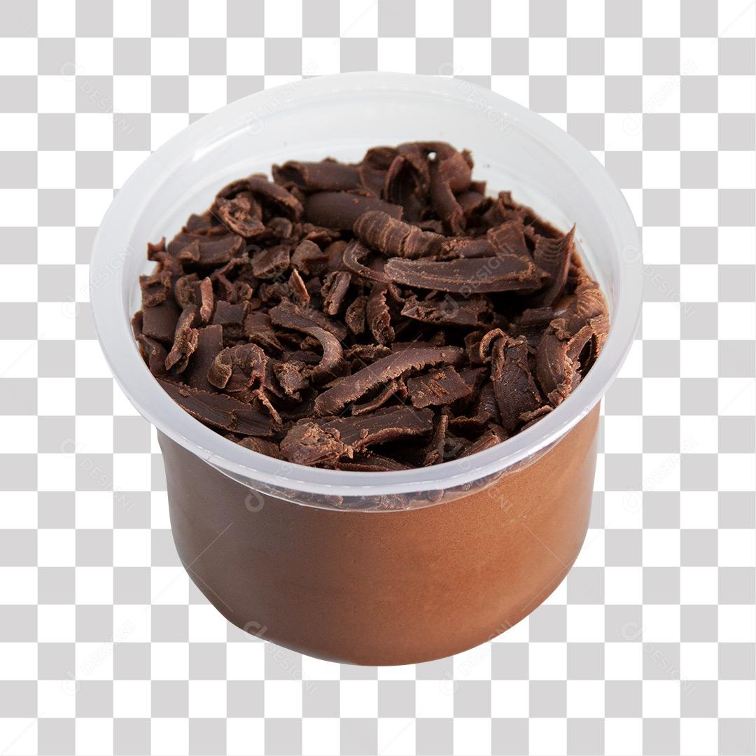 Bolo De Pote Chocolate PNG Transparente Sem Fundo