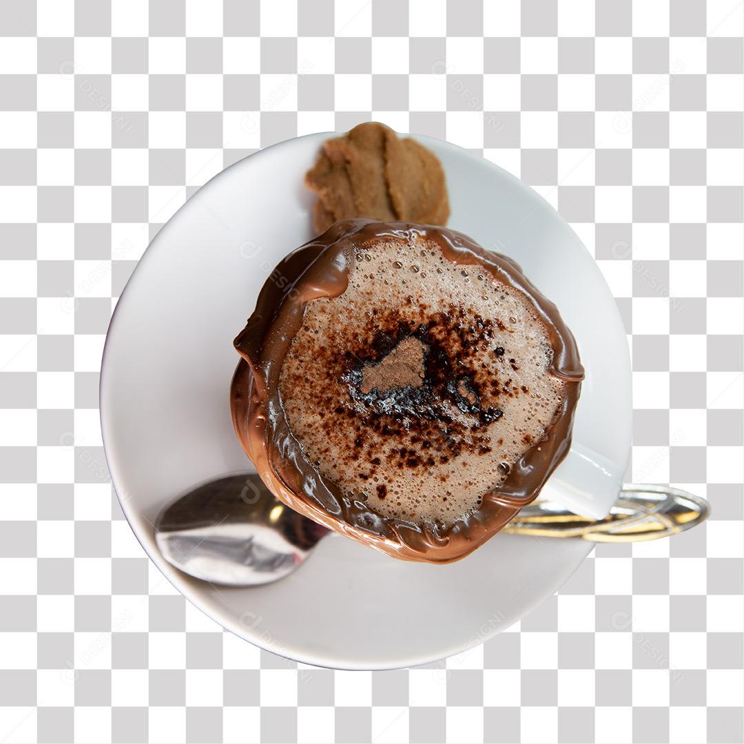 Xícara De Café Com Nutela PNG Transparente Sem Fundo