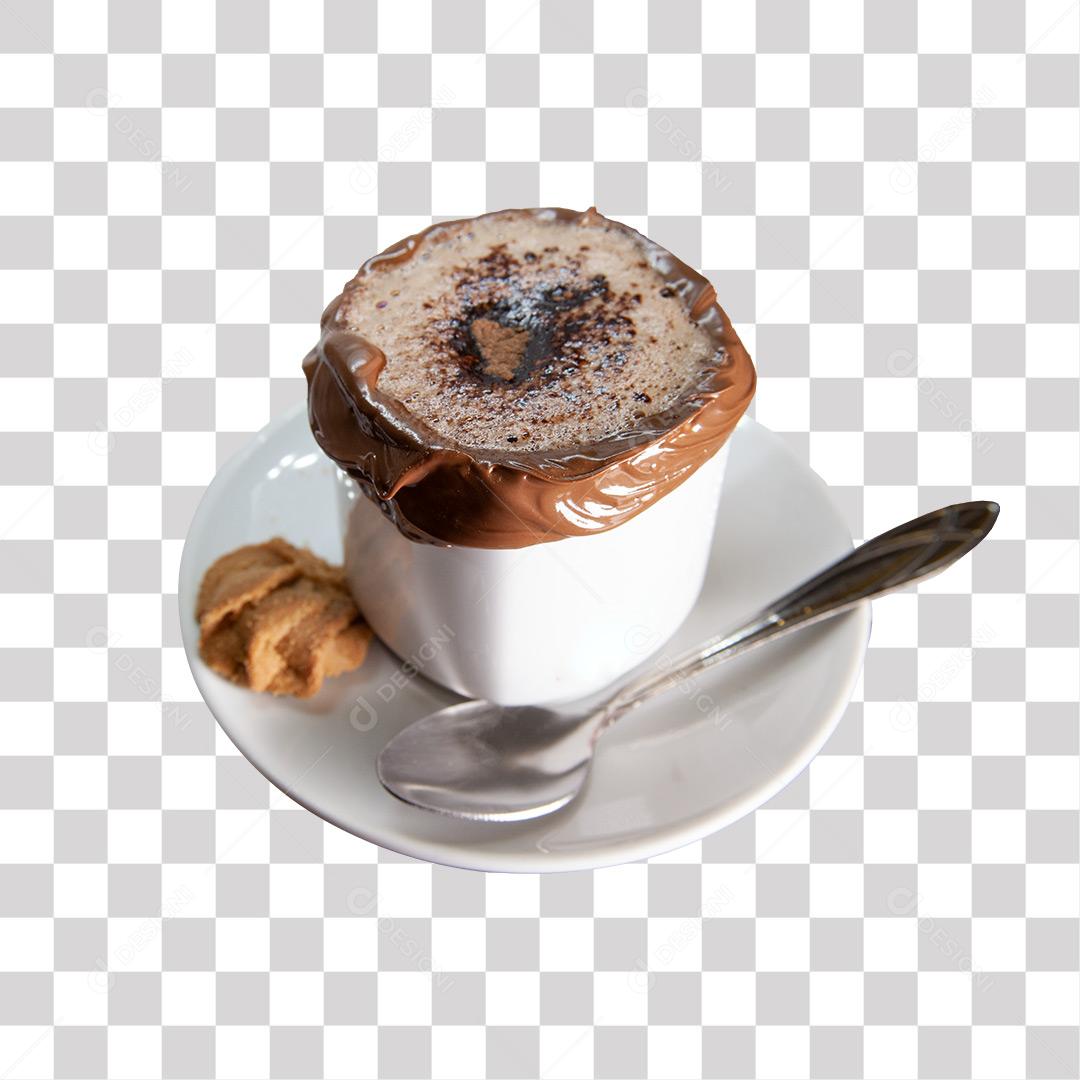 Xícara De Café Com Nutela PNG Transparente Sem Fundo