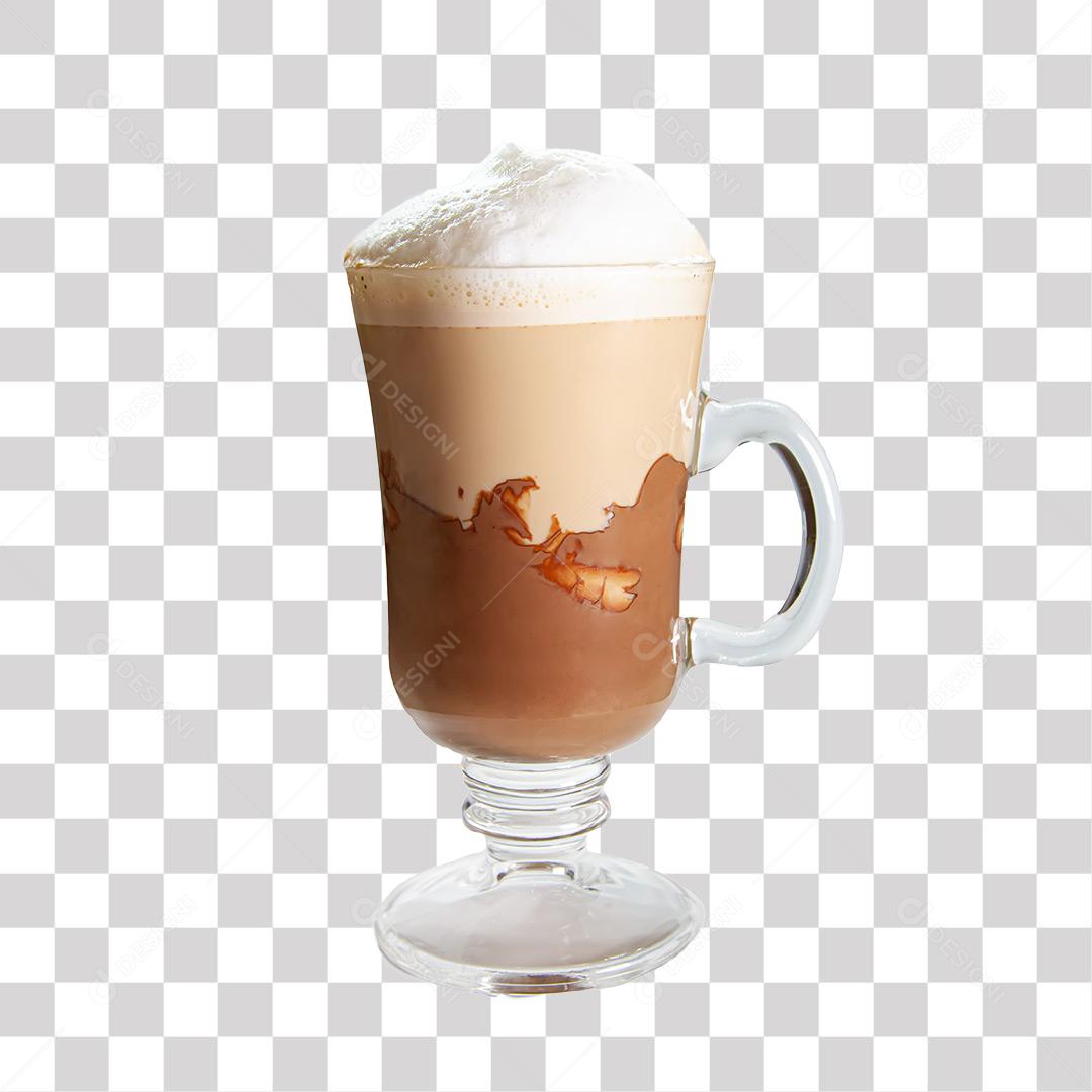 Copo De Capuccino Com Espumar PNG Transparente Sem Fundo