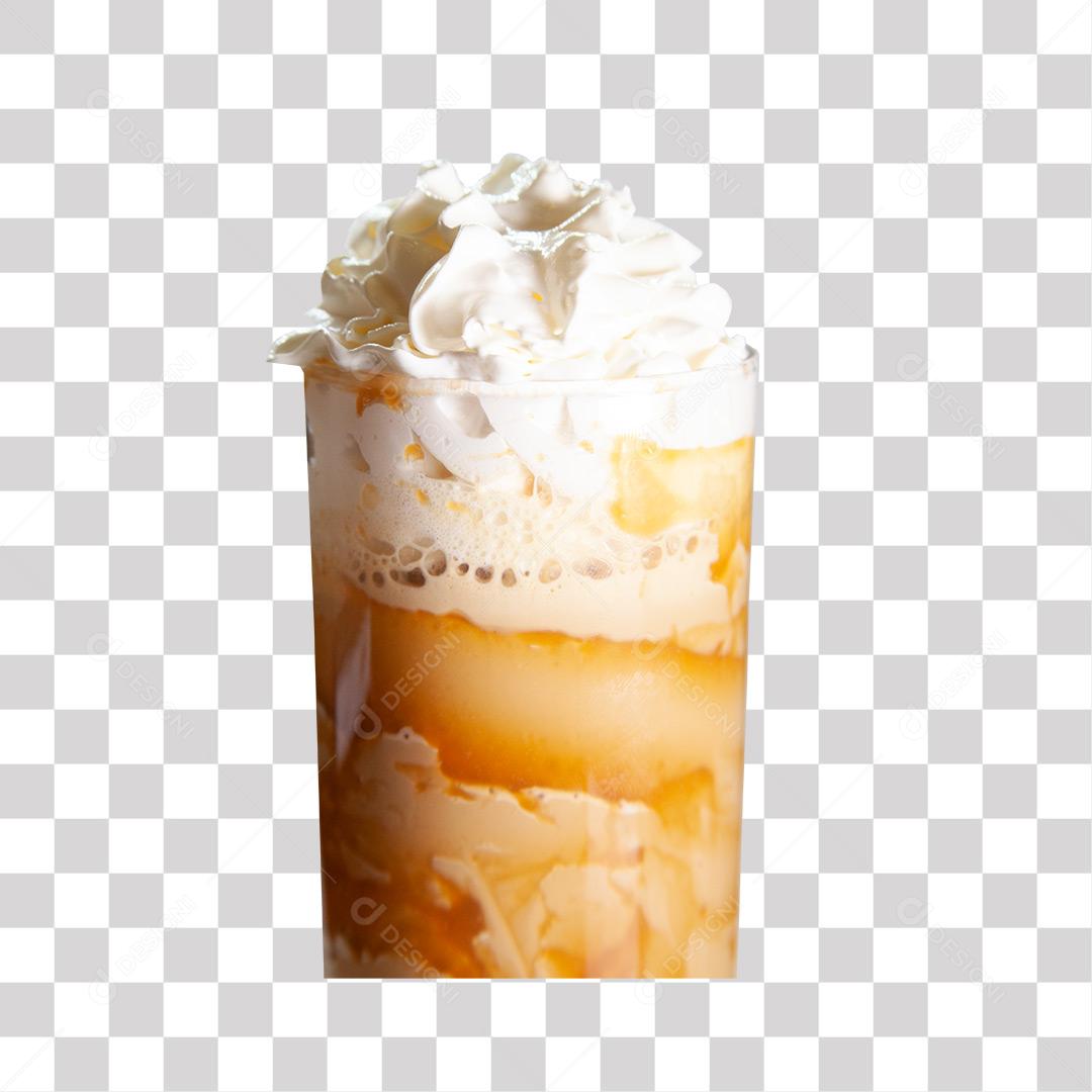 Copo De Chanteli Milk Shake PNG Transparente