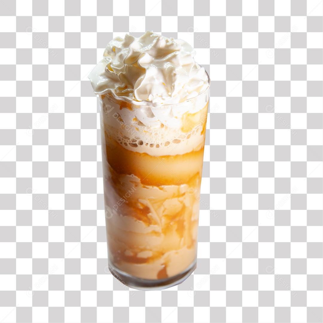 Copo De Chanteli Milk Shake PNG Transparente