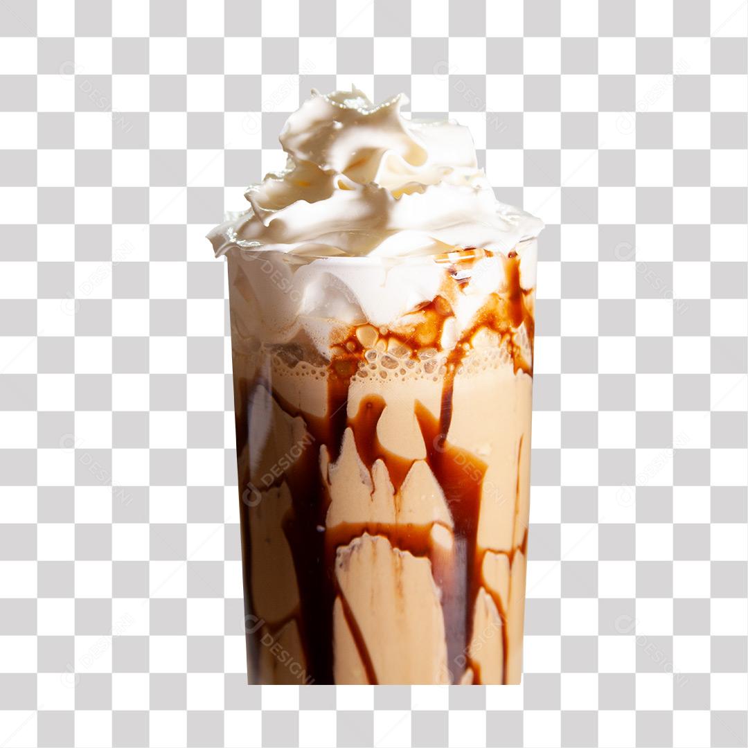Copo De Chocolate Milk Shake PNG Transparente