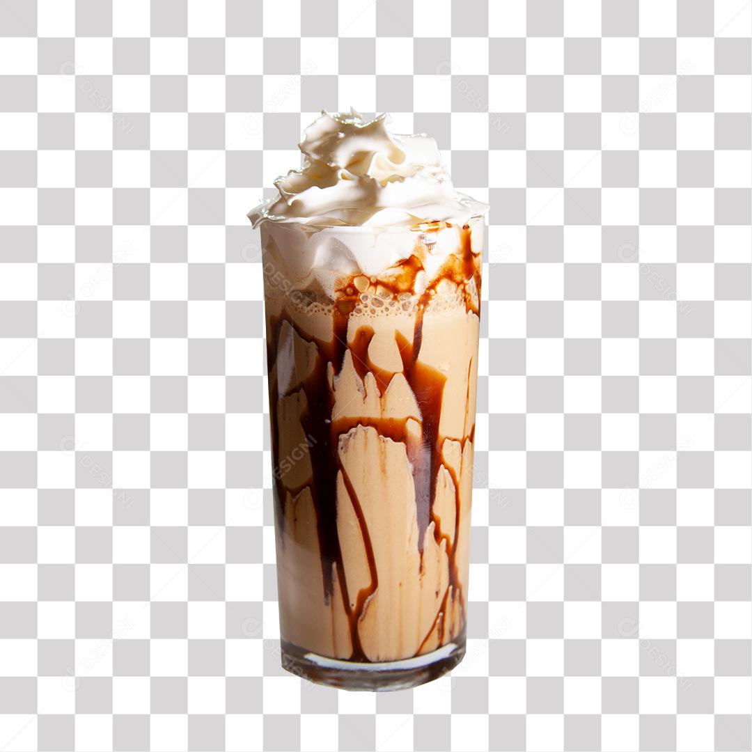 Copo De Chocolate Milk Shake PNG Transparente