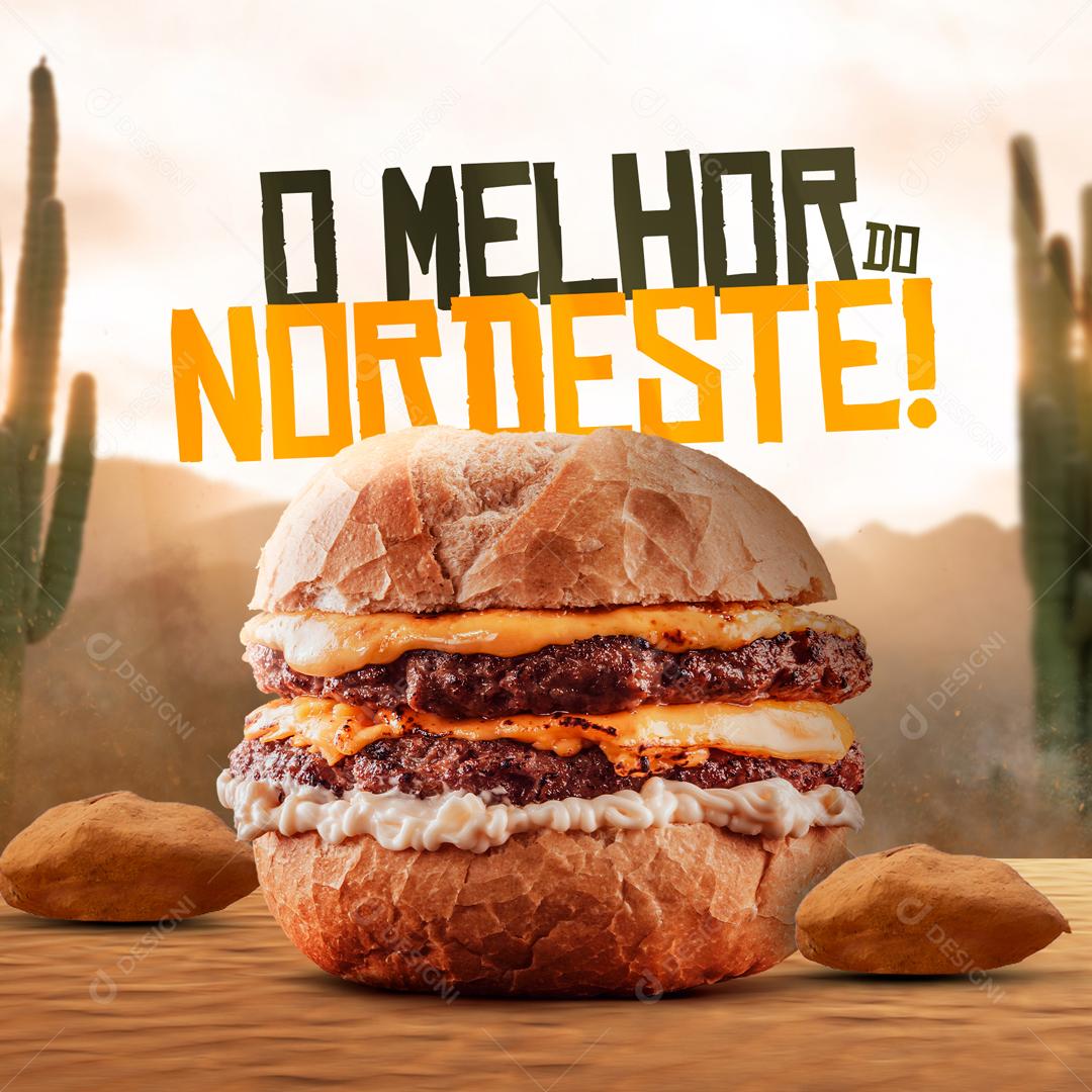 O Melhor Do Nordeste Social Media PSD Editável