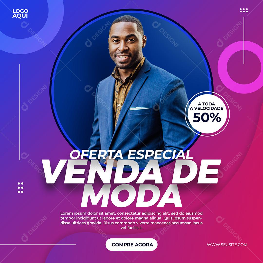 Social Media Vendas De Moda PSD Editável