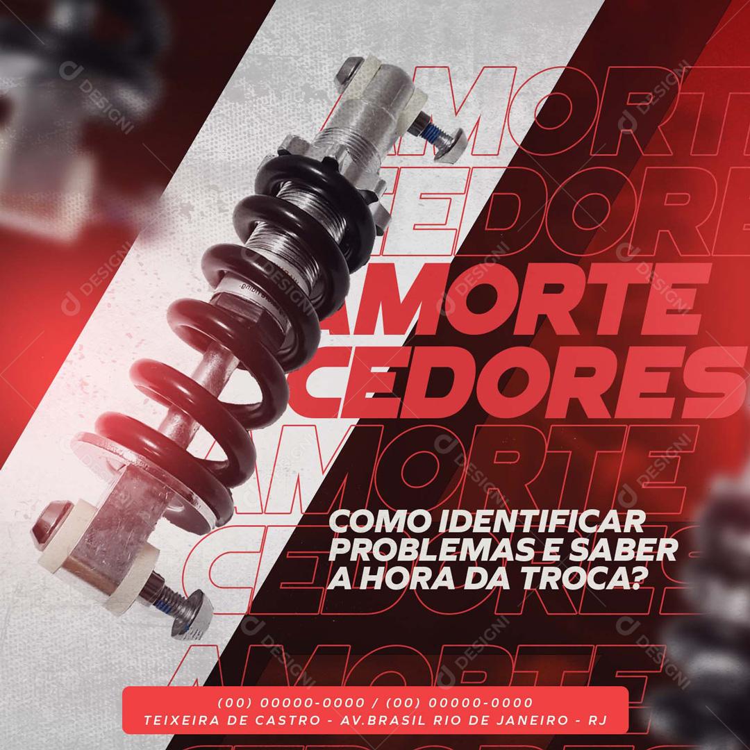 Amortecedores Como Identificar Problemas E Saber A Hora Da Troca Social Media PSD Editável