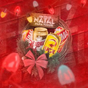 Post Feliz Natal Cervejas Social Media PSD Editável