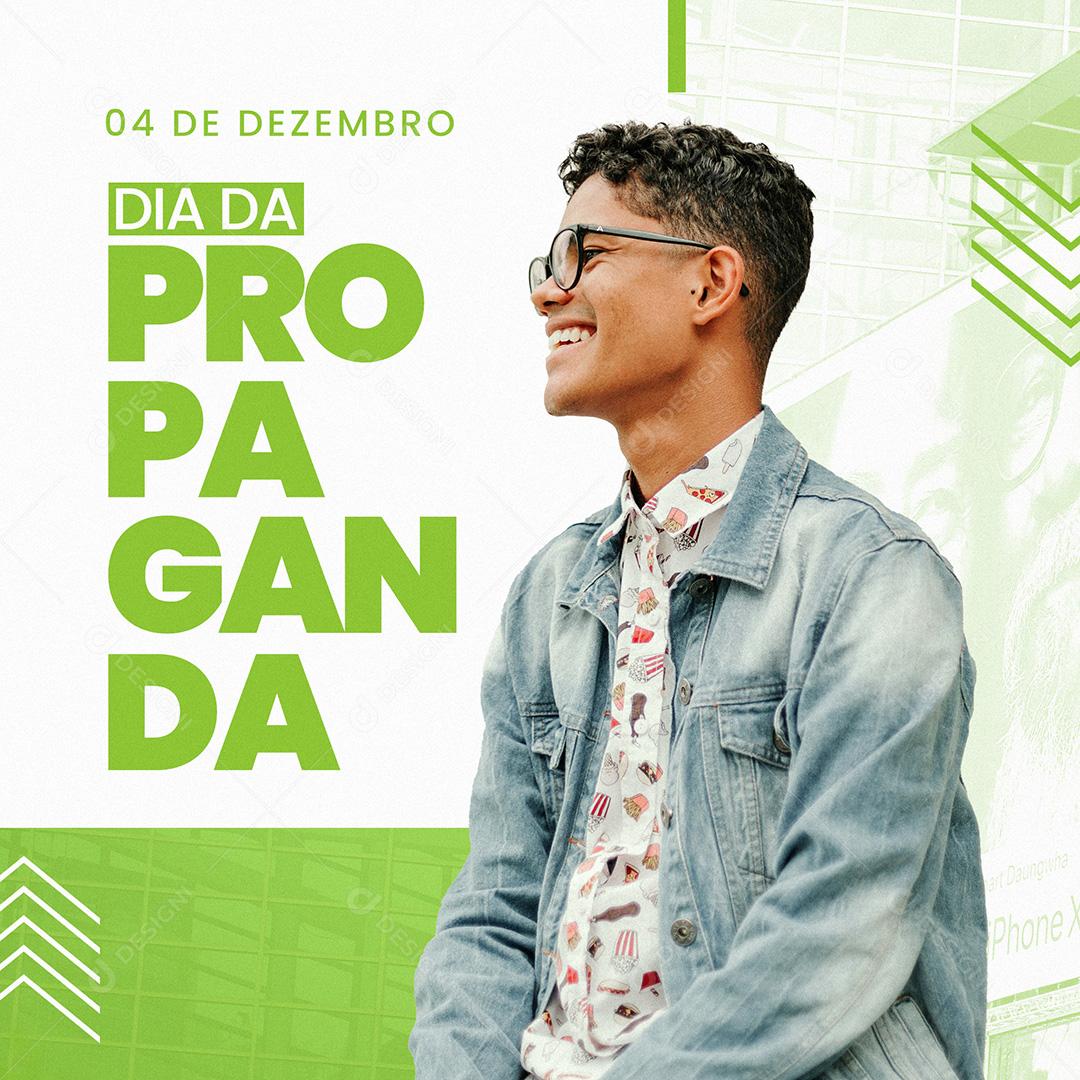 Post Dia Dia Da Propaganda 4 De Dezembro Social Media PSD Editável