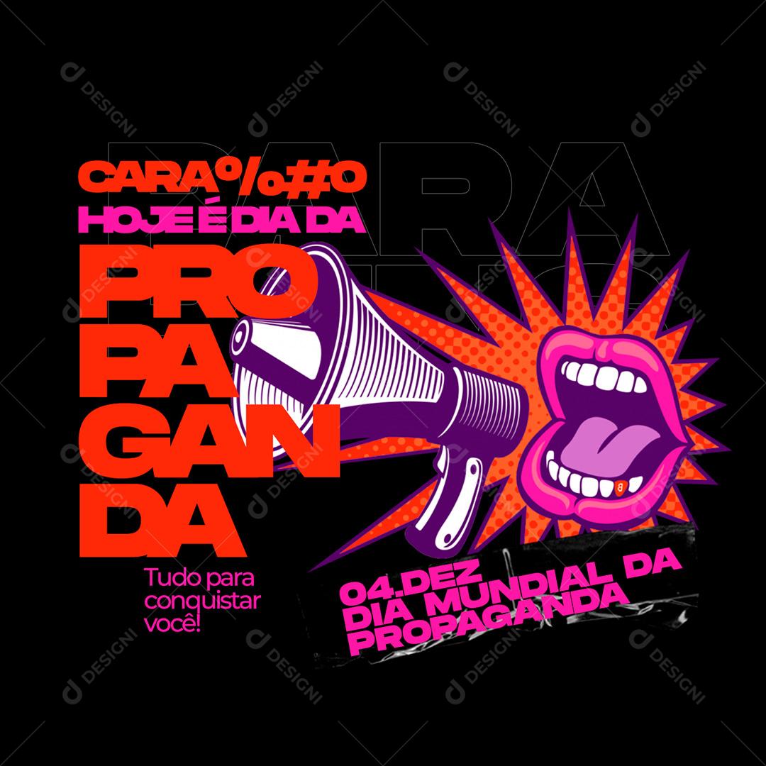 Post Dia Da Propaganda 4 De Dezembro Social Media PSD Editável