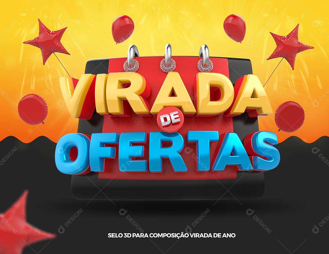 Social Media Lojas Eletrodoméstico Virada De Ofertas PSD Editável