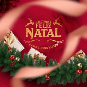 Post Feliz Natal Para Todos Vocês Social Media PSD Editável