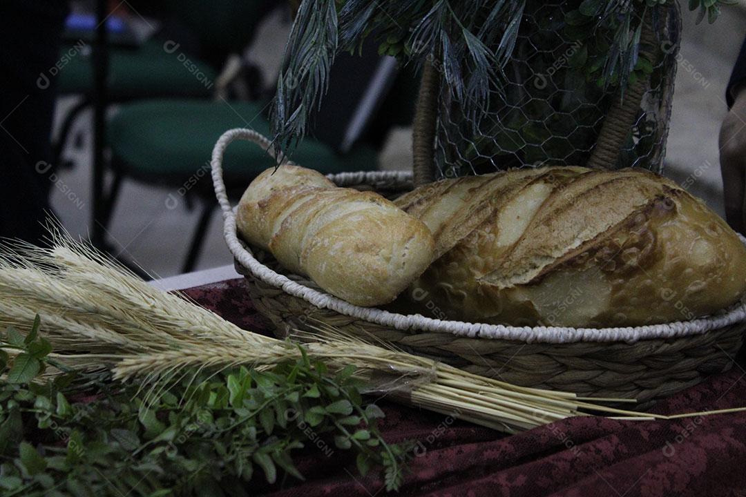 Pão da Santa Ceia Imagem JPG
