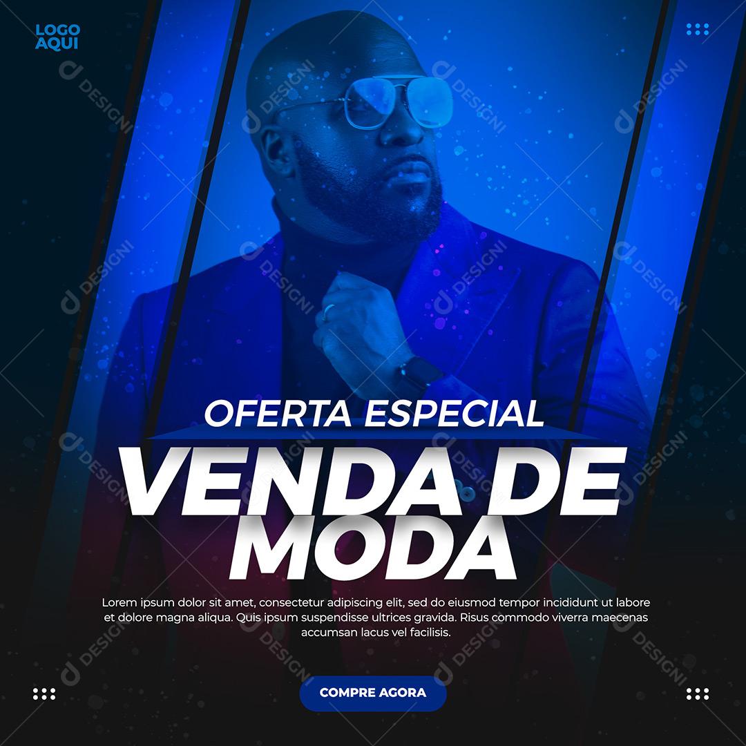 Loja Ofertas Especial Venda De Moda Social Media PSD Editável