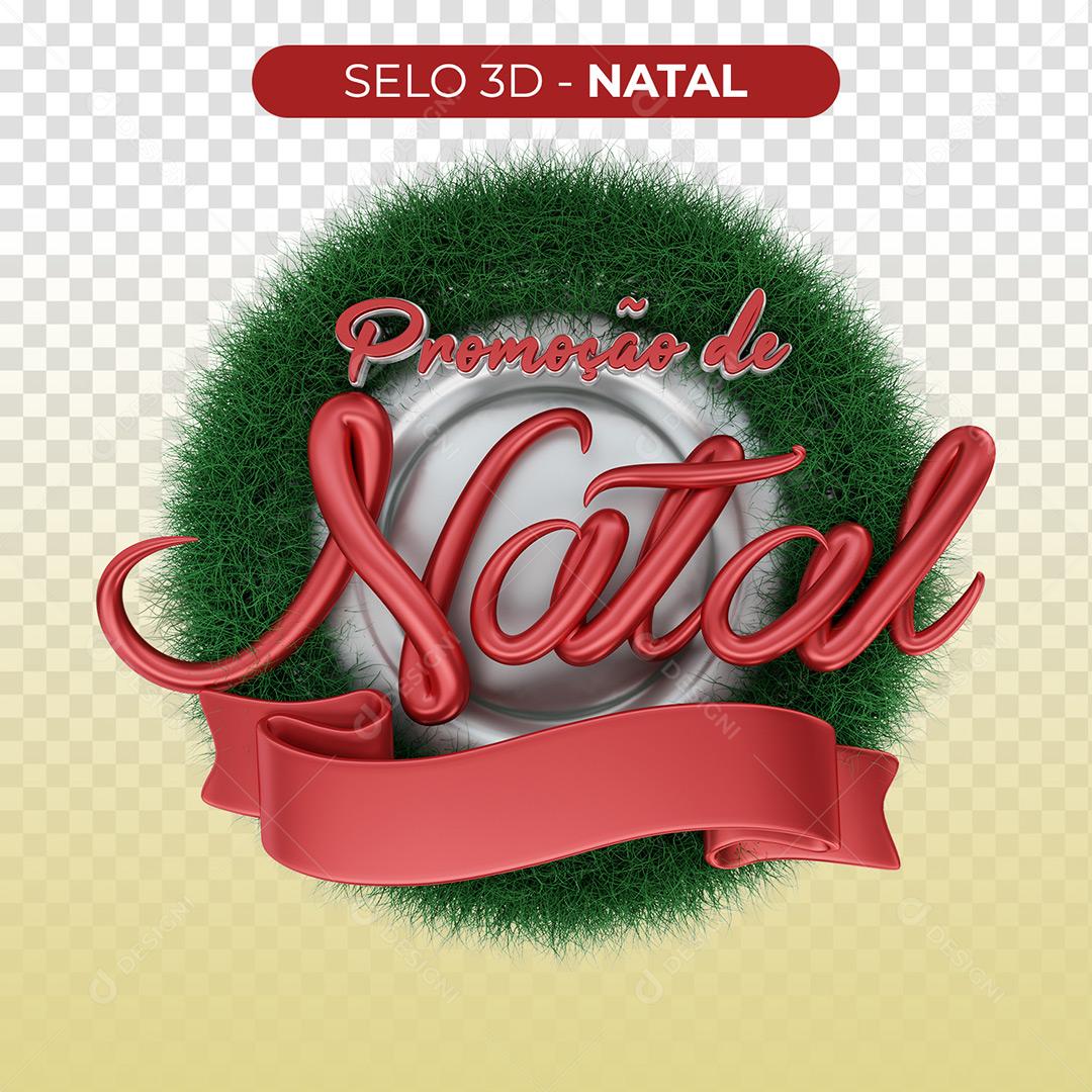 Selo Promoção De Natal Para Composição PNG Transparente