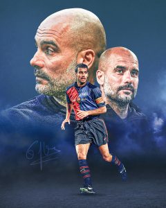 Feed Flayer Guardiola Jogador Social Media PSD Editável