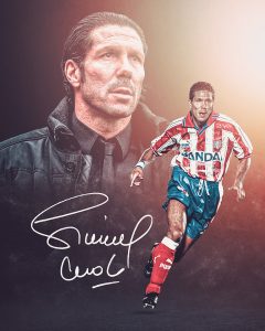 Feed Flayer Simeone Jogador Social Media PSD Editável