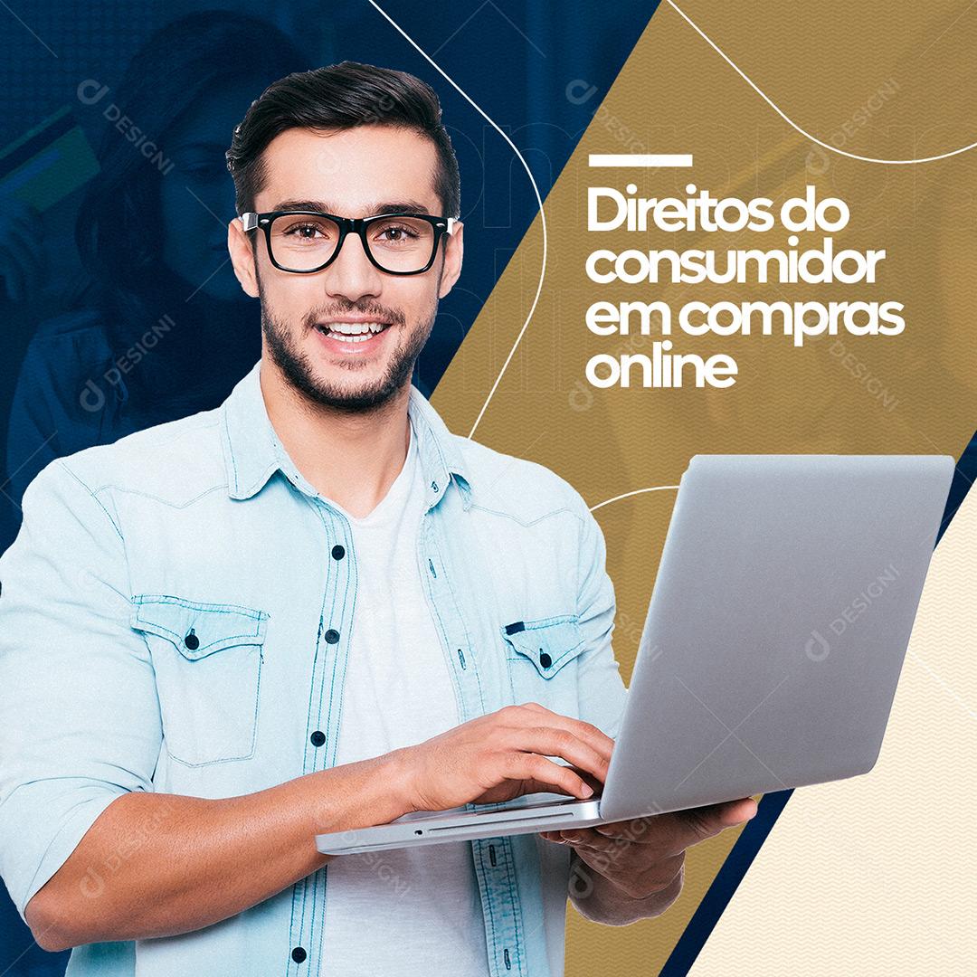 Advocacia Social Media Direitos Do Consumidor PSD Editável