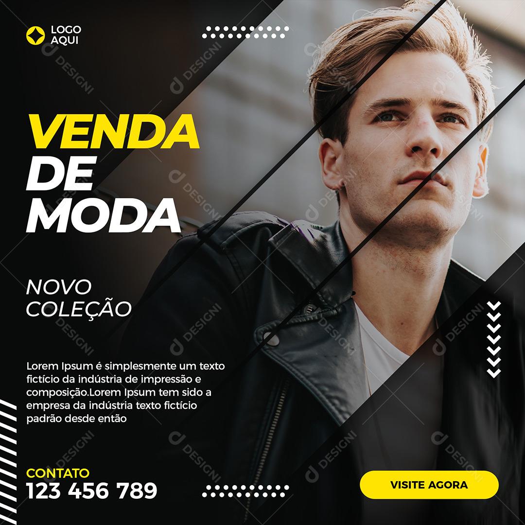 Loja Venda De Moda Coleção Social Media PSD Editável