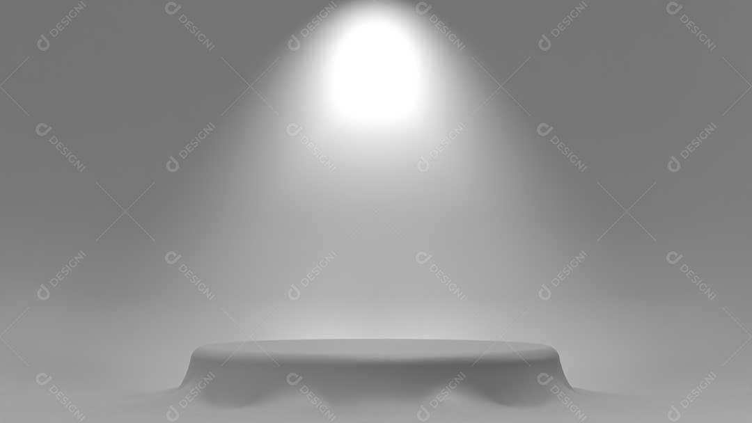 Foto Cenário Cinza Iluminado Imagem JPG