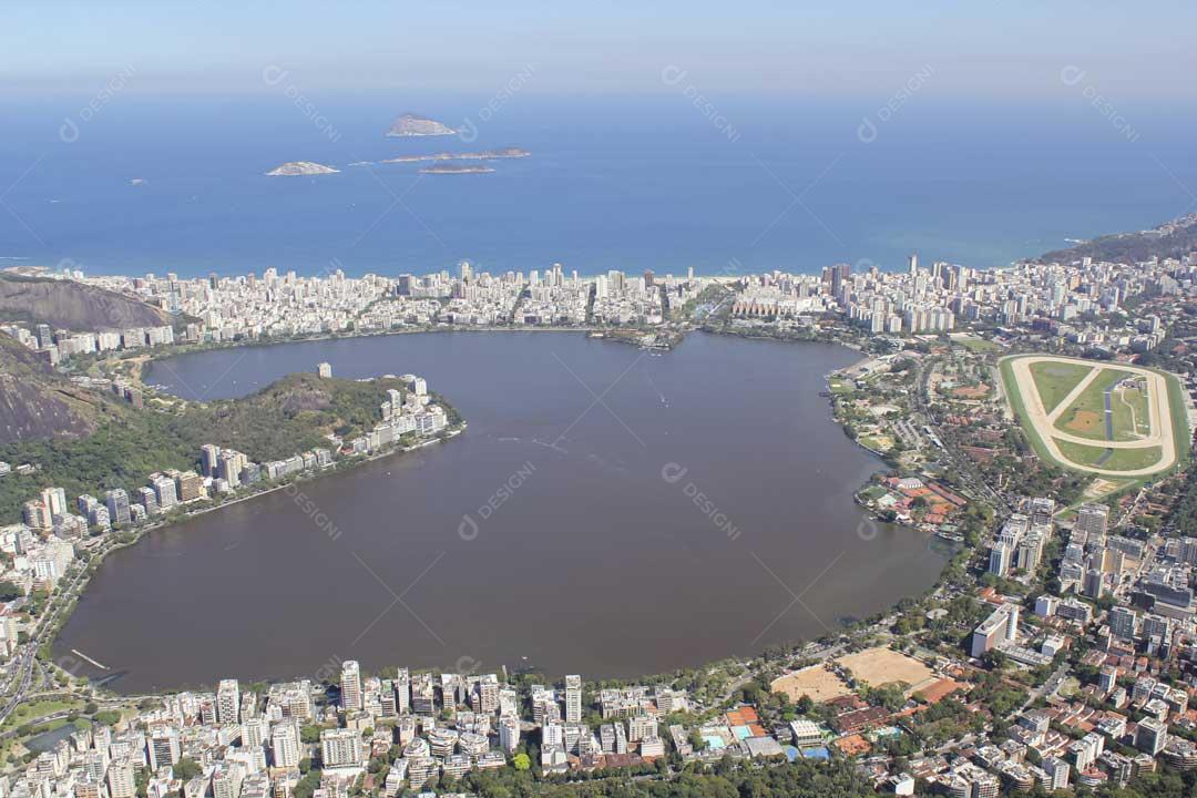 Rio De Janeiro Praia Lago Imagem JPG